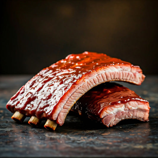 Baby Back Ribs - BBQ Sauce - (10 PCS)